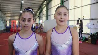 Ximena E Isabella Gimnastas Del Club