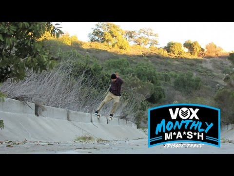 VOX Monthly Mash - SKATEBOARDING - Full Pipe Lines! Pool Ripping,Cody McEntire & MORE!!!