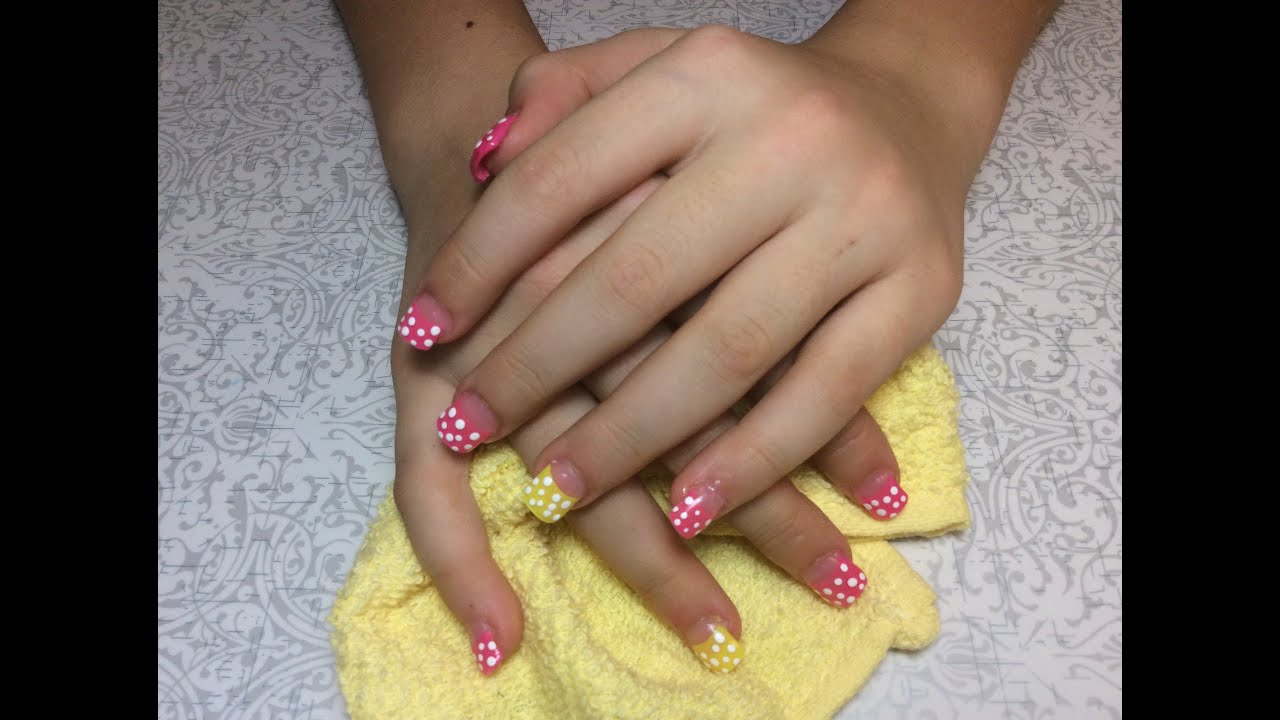 5. Floral Nail Designs for 13 Year Olds - wide 8