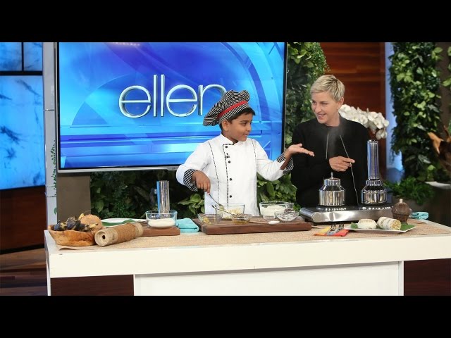 6-Year-Old Chef Kicha Cooks with Ellen DeGeneres