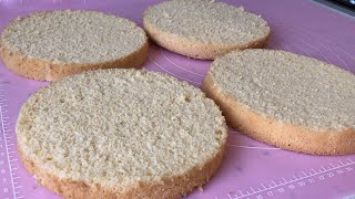 Kabartma Tozu Kullanmadansadece 4 Yumurta İle 10 Cm Yüksekli̇ği̇nde Sünger Gi̇bi̇ Pandi̇spanya Tari̇fi̇