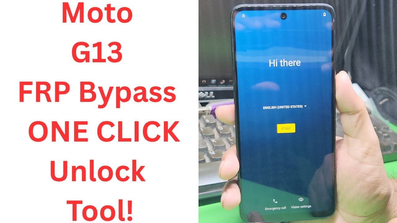 Moto G13 FRP Bypass — ONE CLICK Unlock Tool (Android Moto G13 FRP Bypass — ONE CLICK Unlock Tool (Android