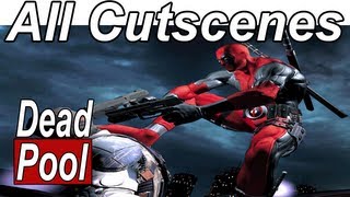Deadpool Game All Animated Cutscenes Movie 2013 ?HD Cinematic?