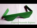 Cara membuat origami kacamata berframe easy sunglasses origami