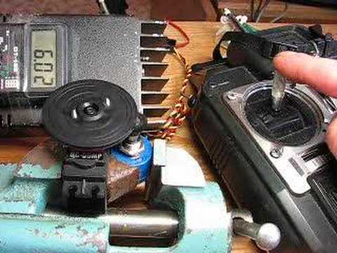 Selfhand maded winch for RC yacht 1 meter - YouTube