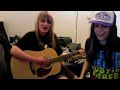 GIA & JENA LEE (POKER FACE COVER)