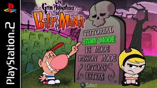 The Grim Adventures Of Billy & Mandy Ps2 Gameplay Story Mode Walkthrough With Billy