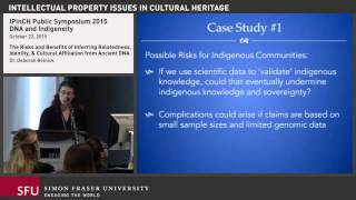 Deborah Bolnick: Inferring Relatedness, Identity, and Cultural Affiliation from Ancient DNA