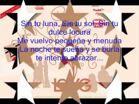 LA LETRA DE LA CANCION DE LA LOCURA la letra de la cancion de la locura: