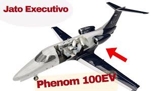 Conheça algumas curiosidades da aeronave Phenom 100EV da EMBRAER