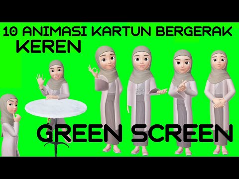 10 GAYA ANIMASI BERGERAK II KARTUN BERGERAK II ANIMASI BERGERAK II NO SOUND II 1 KARAKTER #2