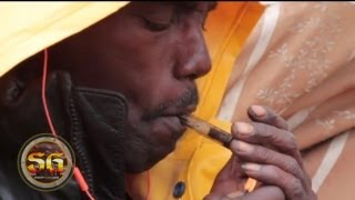 Homeless crack cocaine addict living in tent on the streets of Los Angeles for 12 years