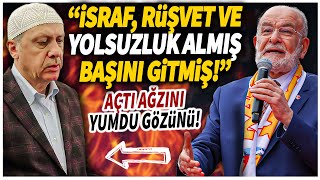 Temel Karamollaoğlu Açtı Ağzını Yumdu Gözünü İsraf, Rüşvet Ve Yolsuzluk Almış Başına Gitmiş