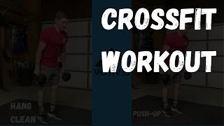 CrossFit Workout | Hang Clean | Push-up