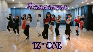 Izone - Panorama Dance Tutorial Mirrored Slow 60%, 80%, 100%