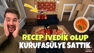 RECEP İVEDİK OLUP DÜNYASINA DALDIK, KURU FASÜLYE SATTIK! -ROBLOX ROLEPLAY