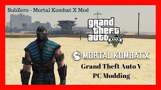 Grand Theft Auto V: PC Modding SubZero - Mortal Kombat X #81