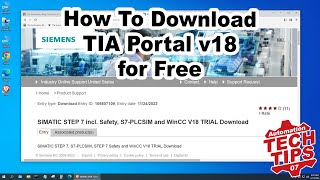 How To Download Tia Portal V18 For Free