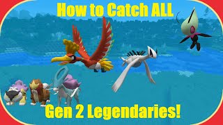 How To Catch Every Gen 2 Legendary In Pixelmon All Forms