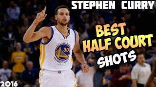 Stephen Curry Best Half Court Shots 201617