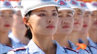 КИТАЙСКИЕ ДЕВУШКИ НА ПАРАДЕ ПОД ПЕСНЮ КАТЮША China Female Military Parade