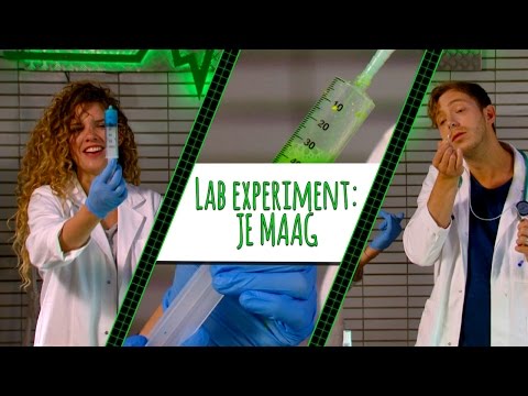 GROENE MELK UIT DE MAAG VAN ELBERT?! - LAB EXPERIMENT