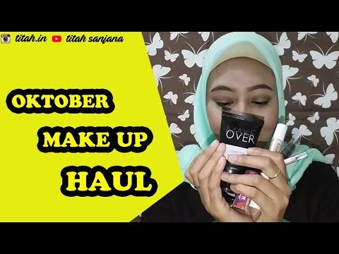 OKTOBER MAKEUP HAUL | Bahasa Jawa | Titah Sanjana - YouTube