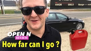 How Far Can I Actually Drive On 0 Miles To Empty In A Bmw ?