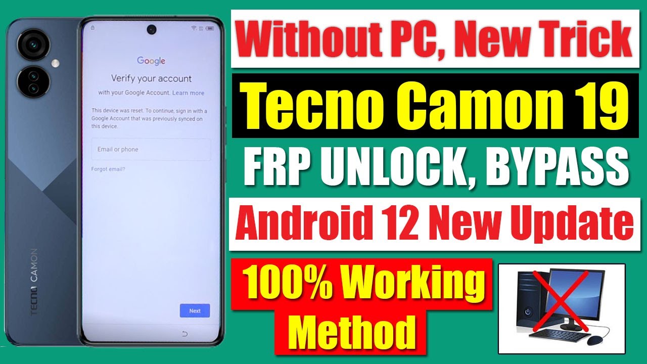 Tecno Camon 19 FRP Bypass Without Pc | All Tecno Android Tecno Camon 19 FRP Bypass Without Pc | All Tecno Android