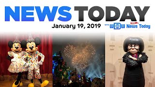 New Entertainment at Disney World, Fireworks at Disneyland, DisneySea Ride - News Today 1/19/29