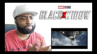 Marvel Studios Black Widow - Official Teaser Trailer Reaction