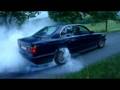 BMW 525i 24v Burnout