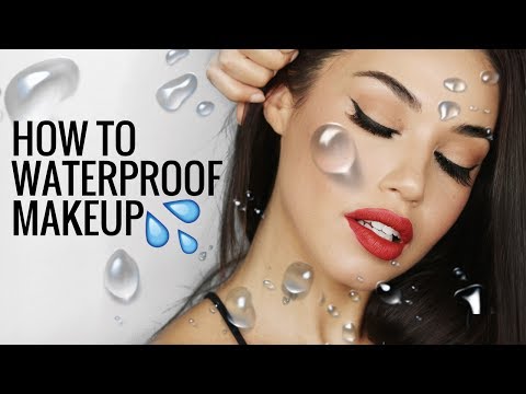HOW TO WATERPROOF MAKEUP | How to Stop Makeup From Melting or Creasing - YouTube
