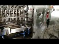 Video 12 nozzles beverage filling machine linear type soft drink filler with piston pump and mixing tank