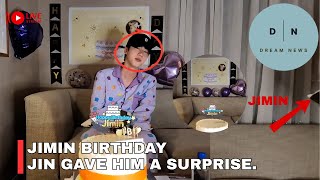 Live Jin Made A Crazy Surprise For Jimins Birthday Live On Camera