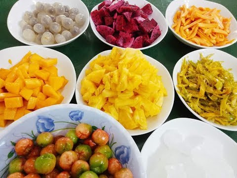 Cách làm COCTAIL TRÁI CÂY ngon, bổ UỐNG LÀ GHIỀN