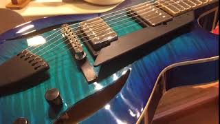 COBALT BLUE CARVED TOP DIABLO
