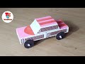 matchbox car | How to Make a Toy Car at Home Easy  | The Crafts Crew
