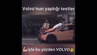 diğer arabalar vs Volvonun yaptığı testler