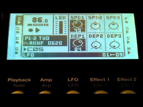 Octatrack Tip Video #4 : LFO's, part 1..