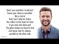 Mirrors - Justin Timberlake (Lyrics) 🎵