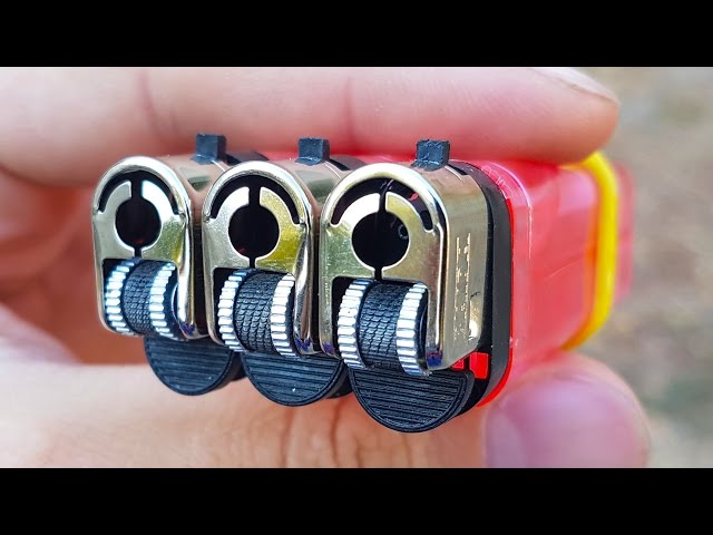 5 awesome tricks with lighters -