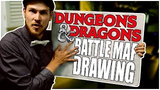 Draw an EPIC dungeons and Dragons Map