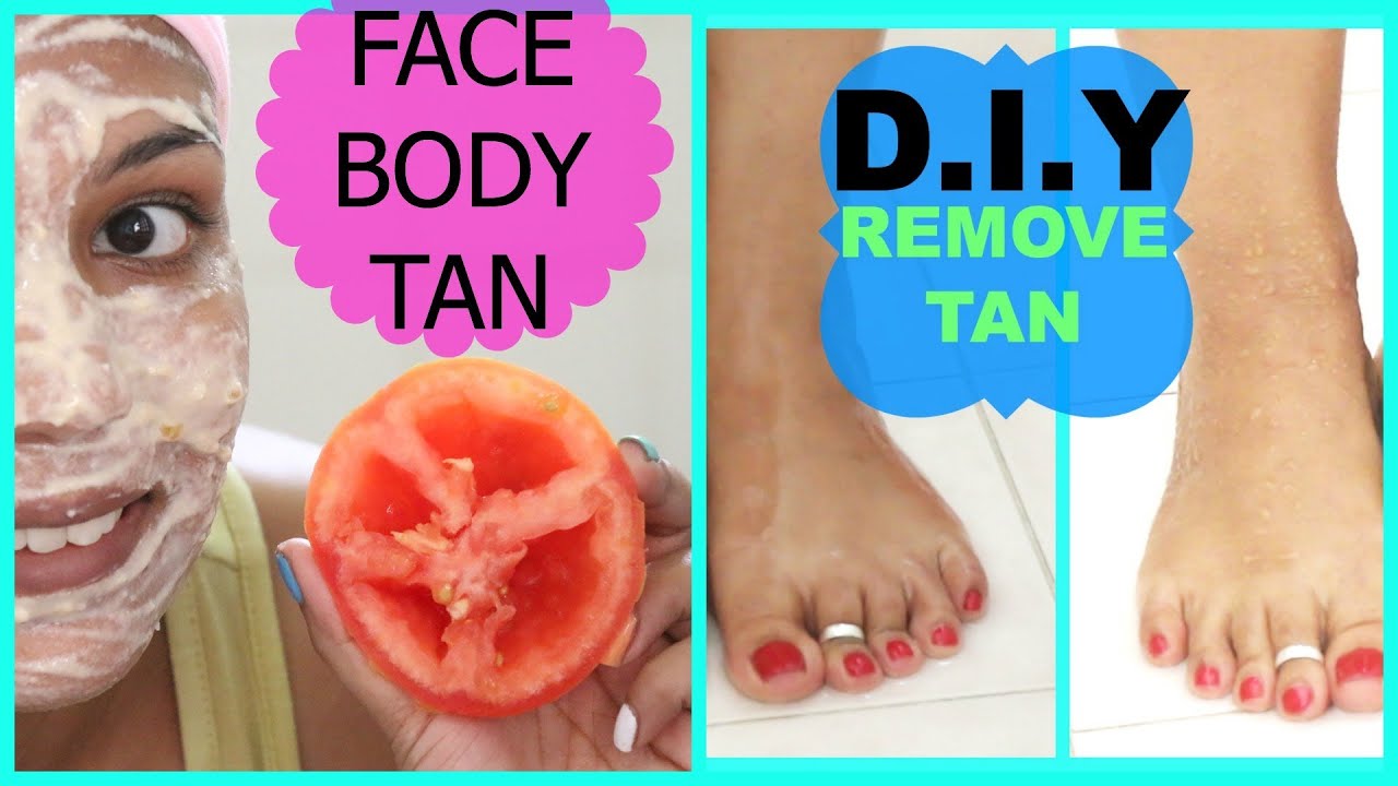  Sun TAN From BODY,FACE FAST,SKIN Lightening Remedy Naturally - YouTube