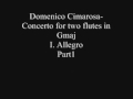 Cimarosa-Concerto for two flutes 1st mvt pt1