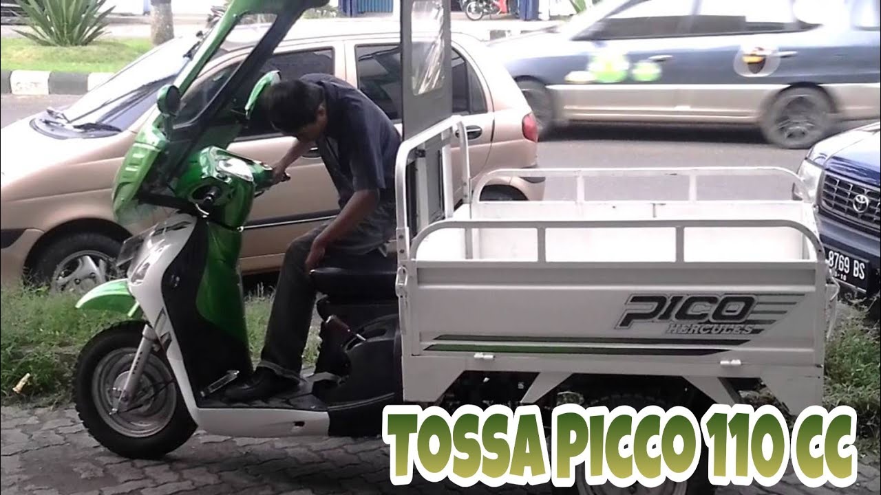 Motor Roda Tiga Tossa Picco 110 Cc YouTube Modifikasi Motor 10