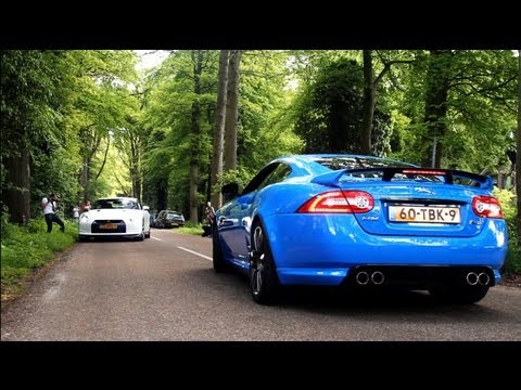 4 Minutes Supercars Accelerating - SLR, 458 Spider, 2012 XK-RS, M5 w/ Eisenmann Race Exhaust