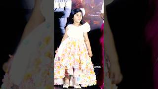 Child Artist Kriti Nandana Cute Moments Bhairavam Movie Teaser Laonch Event