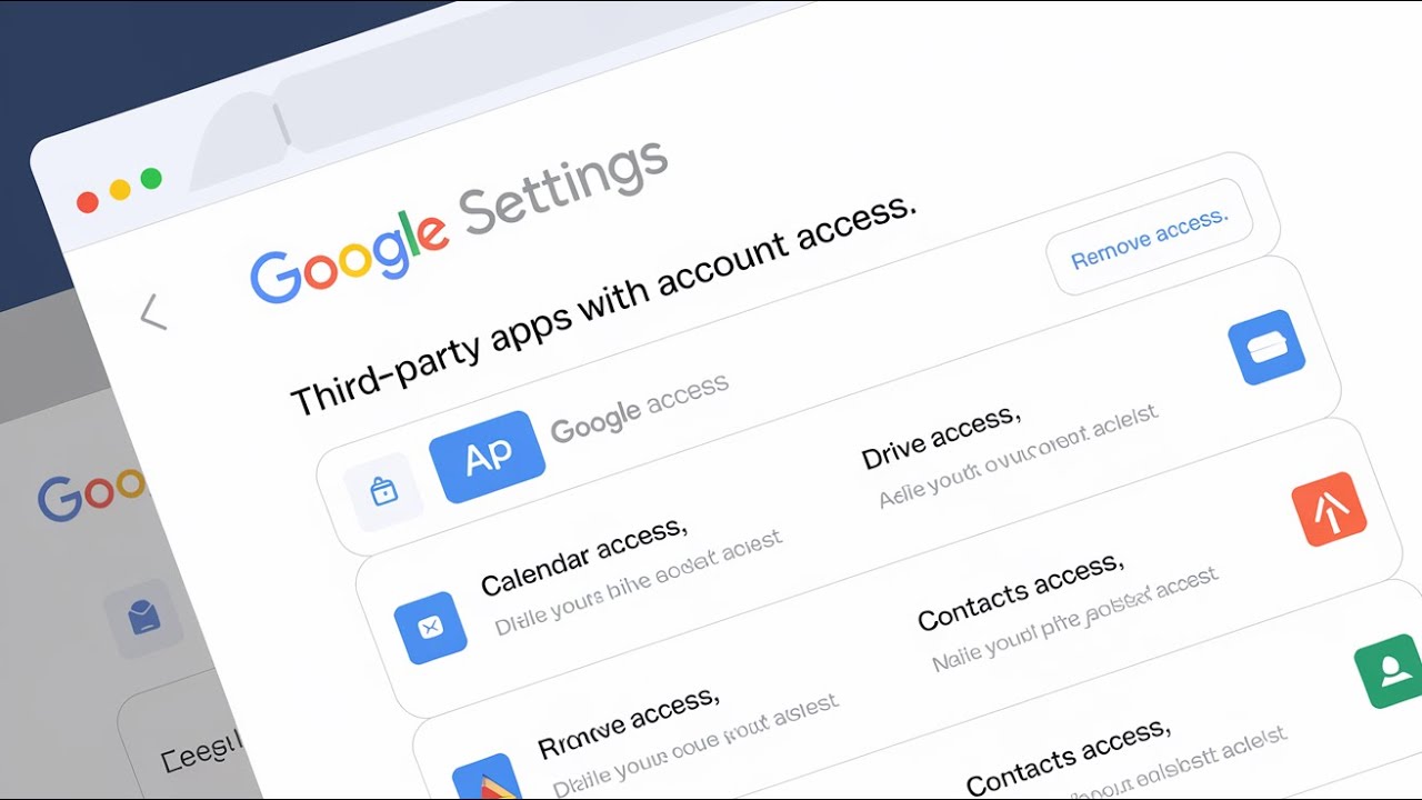 Remove Third Party App Access From Google Account Remove Third Party App Access From Google Account