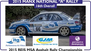 Richard Clews & Carl Williamson | St. Marks 2 | Manx National "A" Rally 2015
